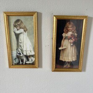 Set of 2 Vintage Pictues